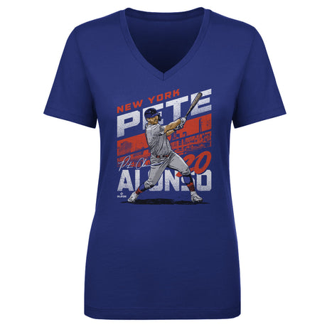 Pete Alonso Women's V-Neck T-Shirt | 500 LEVEL