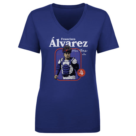 Francisco Alvarez Women's V-Neck T-Shirt | 500 LEVEL
