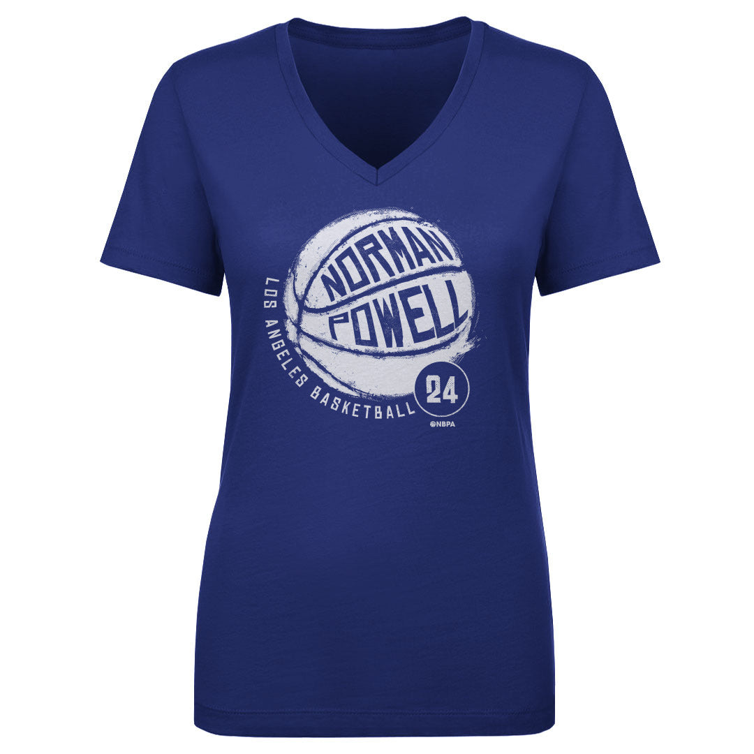 Norman Powell Women&#39;s V-Neck T-Shirt | 500 LEVEL