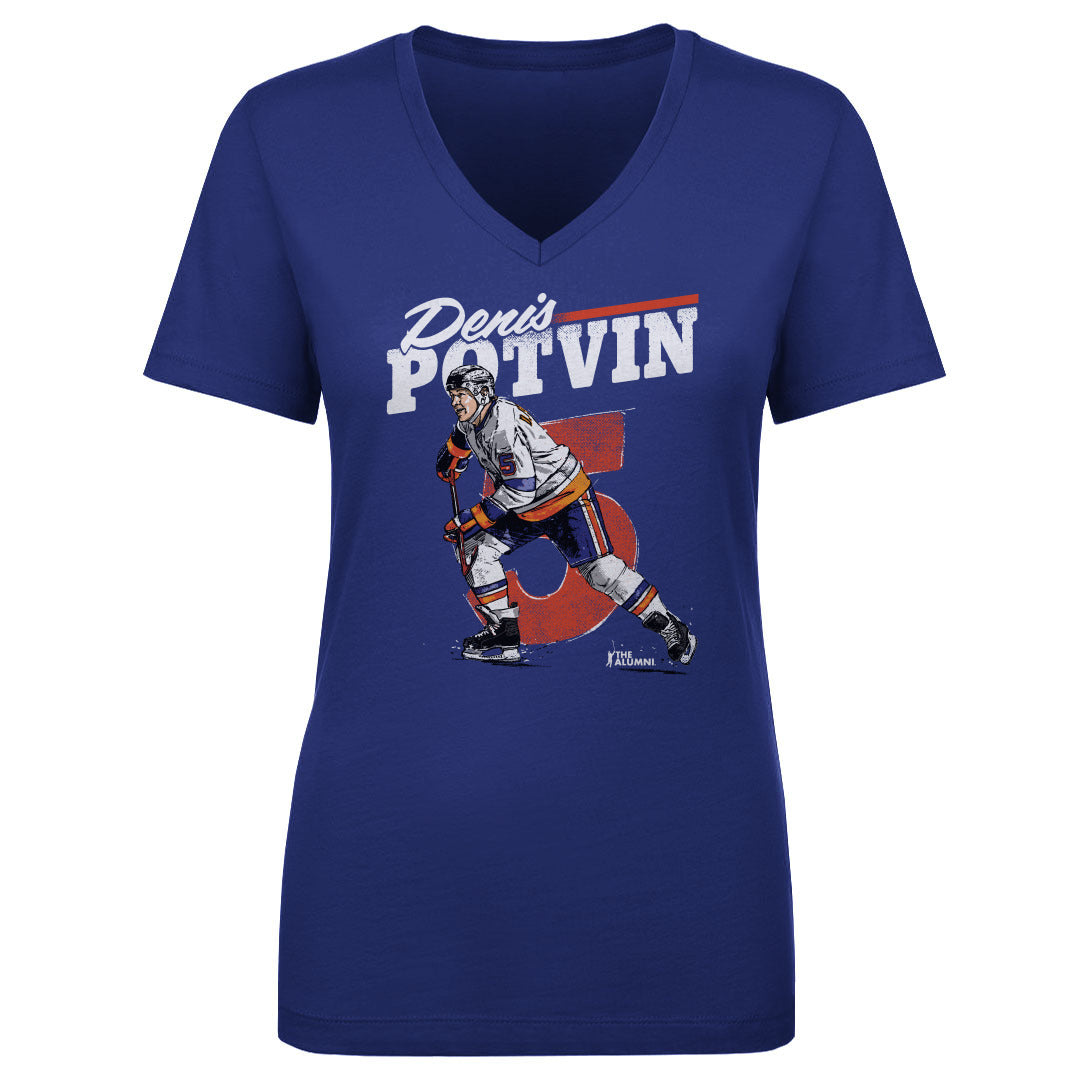 Denis Potvin Women&#39;s V-Neck T-Shirt | 500 LEVEL