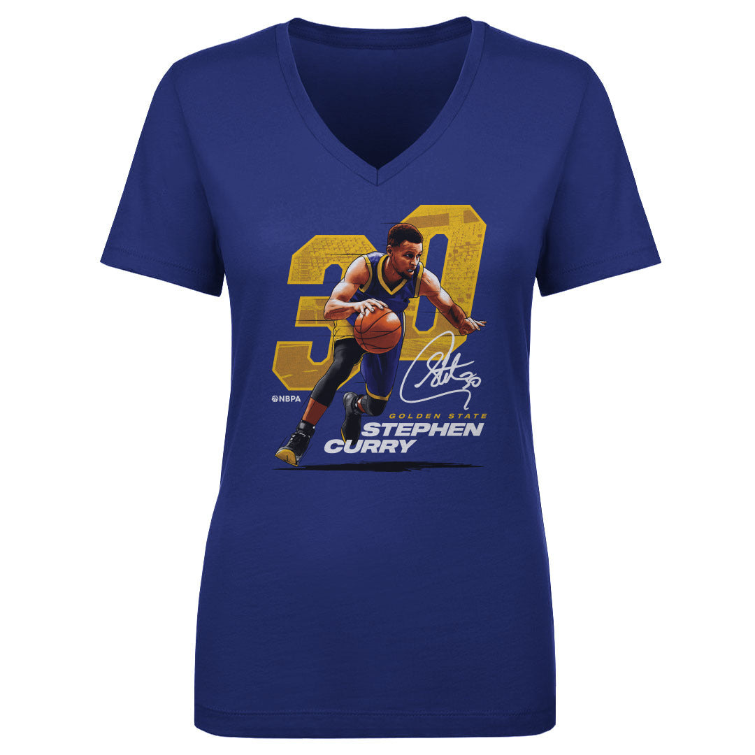 Steph Curry Women's V-Neck T-Shirt | 500 LEVEL