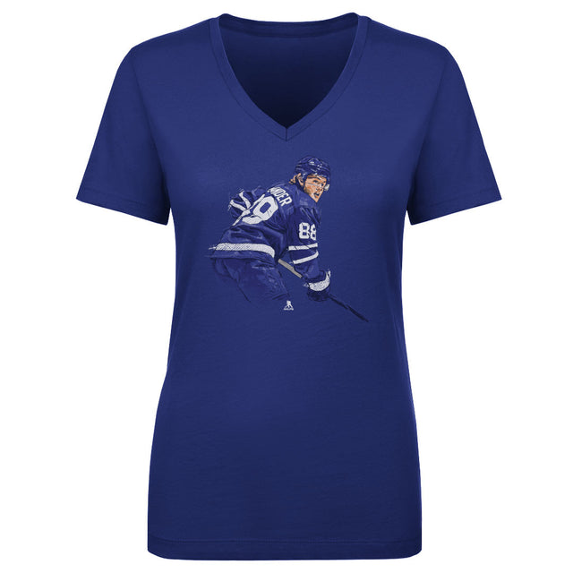 William Nylander Women's V-Neck T-Shirt | 500 LEVEL