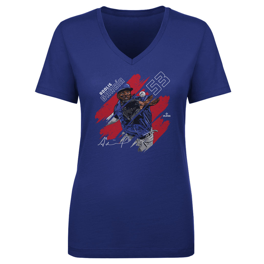 Adolis Garcia Women&#39;s V-Neck T-Shirt | 500 LEVEL