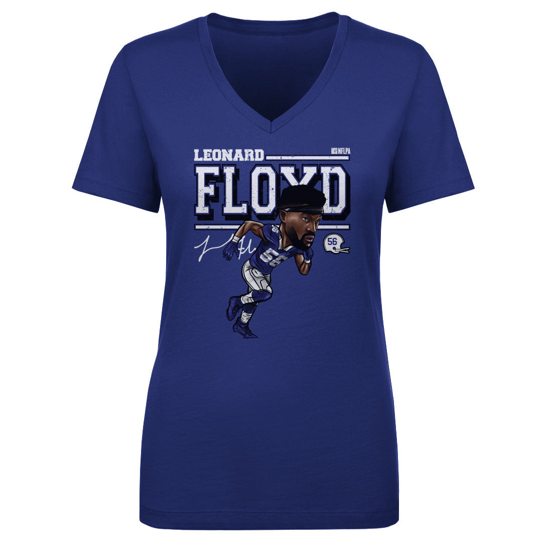 Leonard Floyd Women&#39;s V-Neck T-Shirt | 500 LEVEL