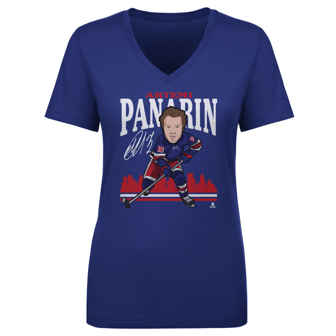 Artemi Panarin Women's V-Neck T-Shirt | 500 LEVEL