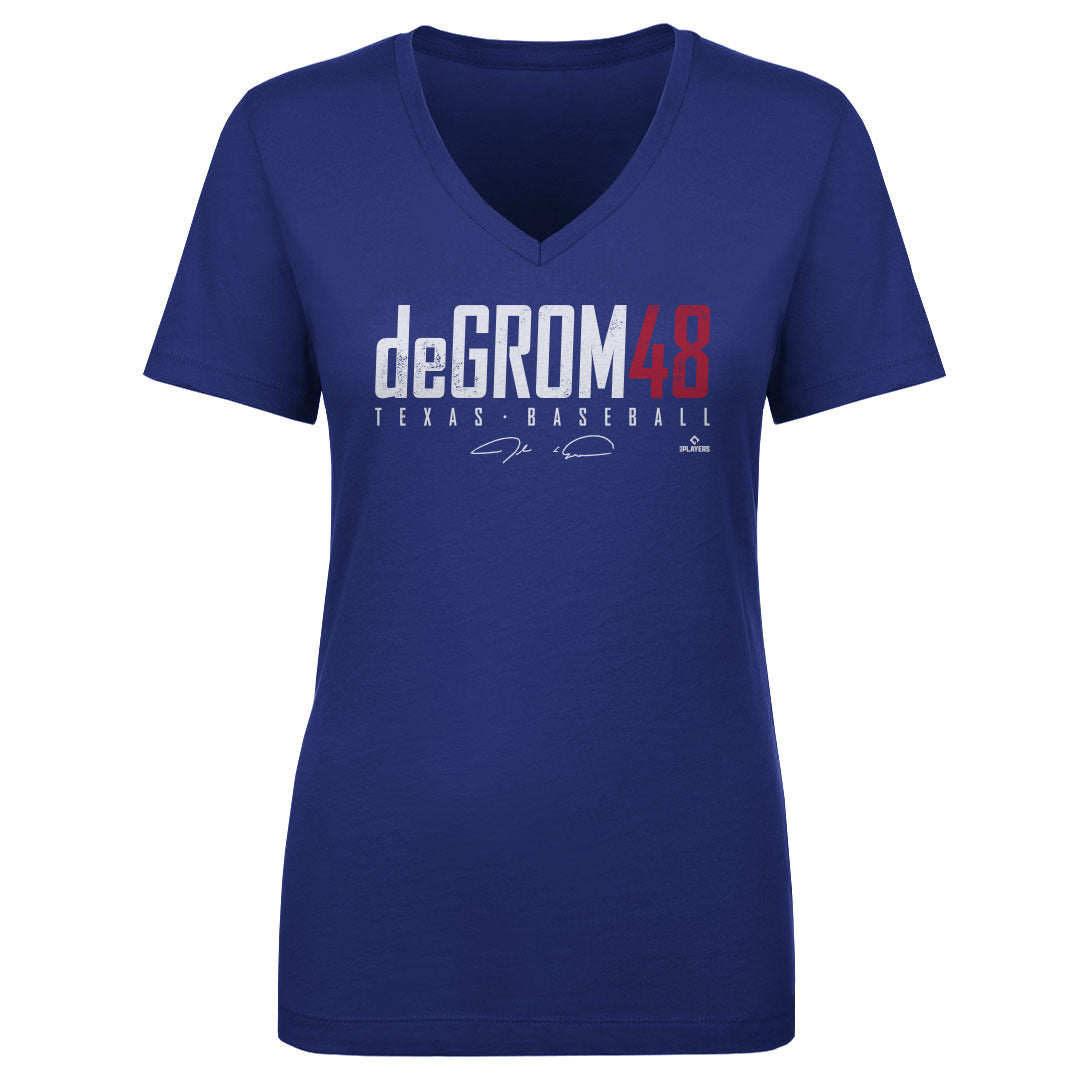 Jacob deGrom Women's V-Neck T-Shirt | 500 LEVEL