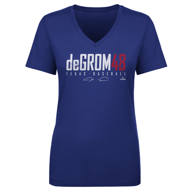 Jacob deGrom Women's V-Neck T-Shirt | 500 LEVEL