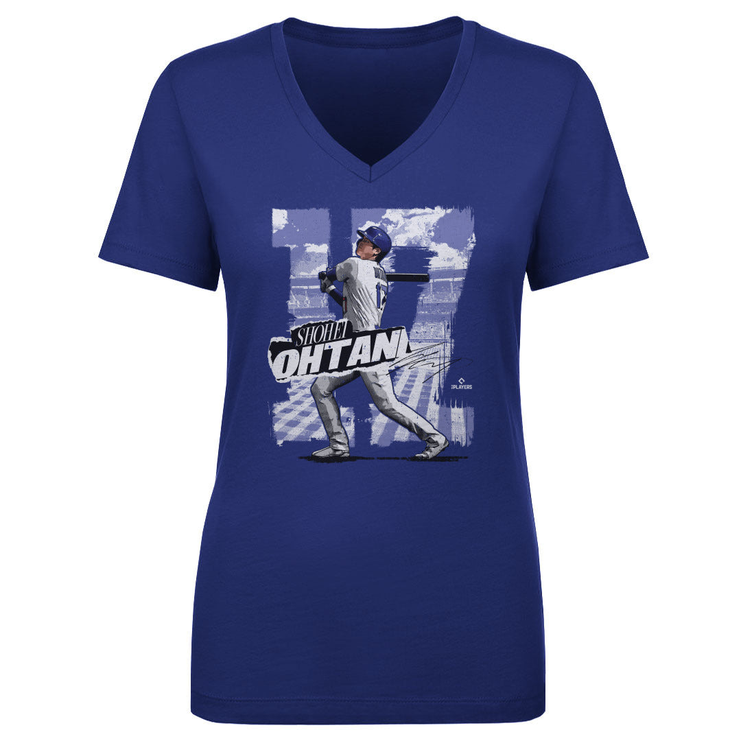Shohei Ohtani Women's V-Neck T-Shirt | 500 LEVEL