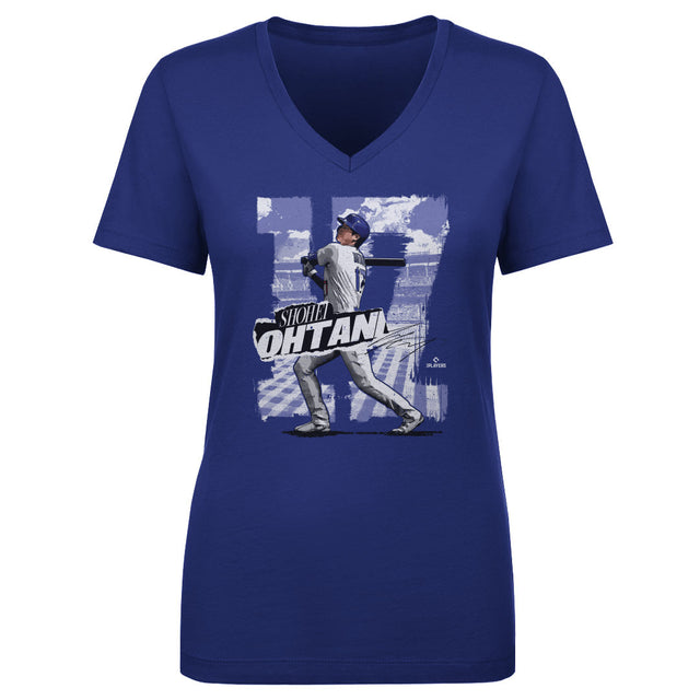 Shohei Ohtani Women's V-Neck T-Shirt | 500 LEVEL