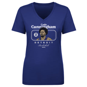 Cade Cunningham Women's V-Neck T-Shirt | 500 LEVEL