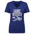 Michael Pittman Jr. Women's V-Neck T-Shirt | 500 LEVEL