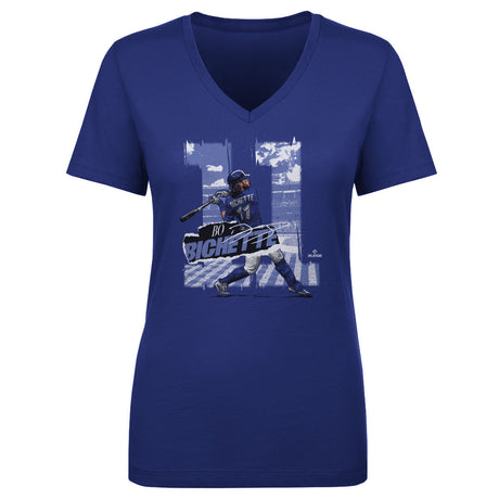 Bo Bichette Women's V-Neck T-Shirt | 500 LEVEL