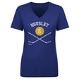 Phil Housley Women's V-Neck T-Shirt | 500 LEVEL