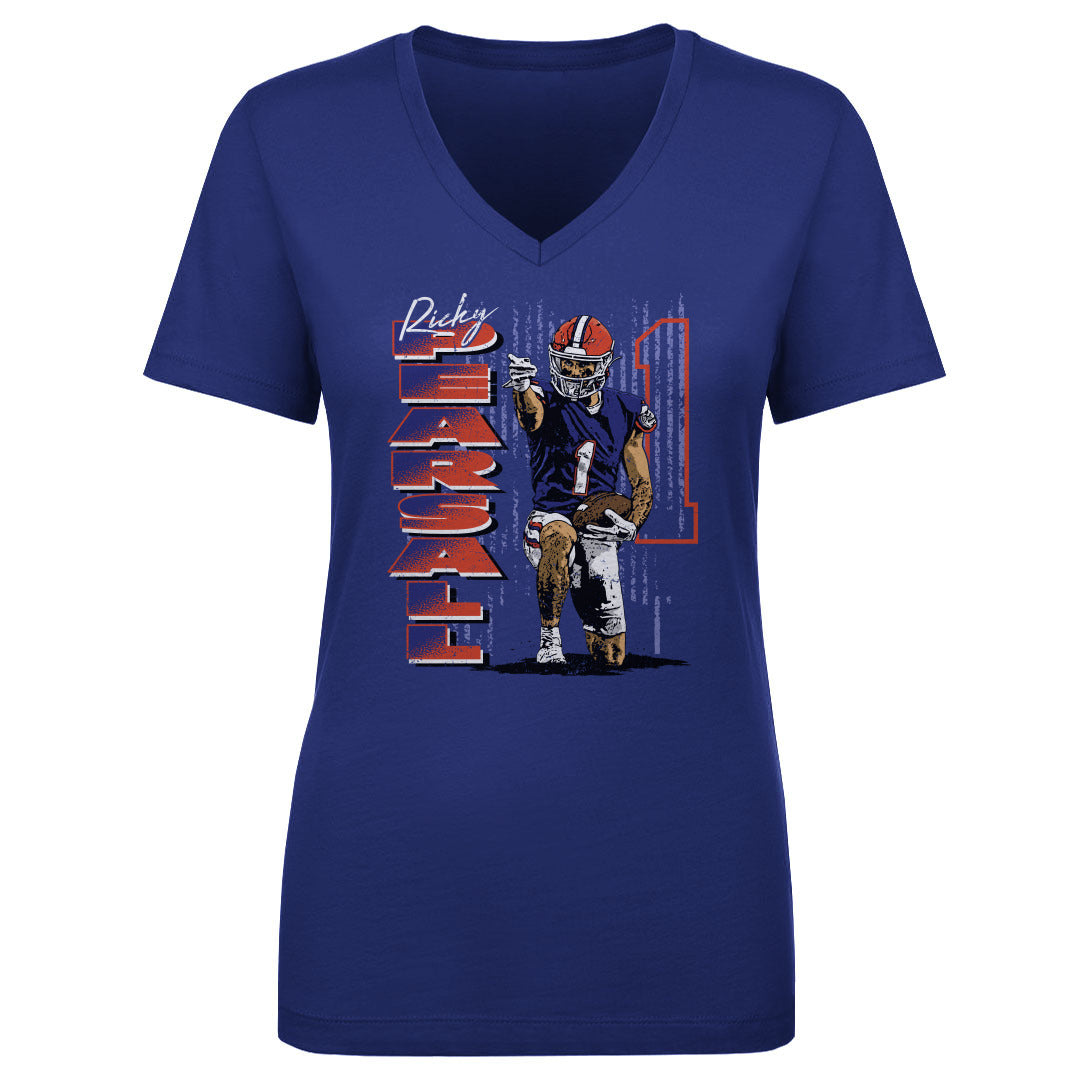 Ricky Pearsall Women's V-Neck T-Shirt | 500 LEVEL
