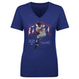 Edwin Diaz Women's V-Neck T-Shirt | 500 LEVEL