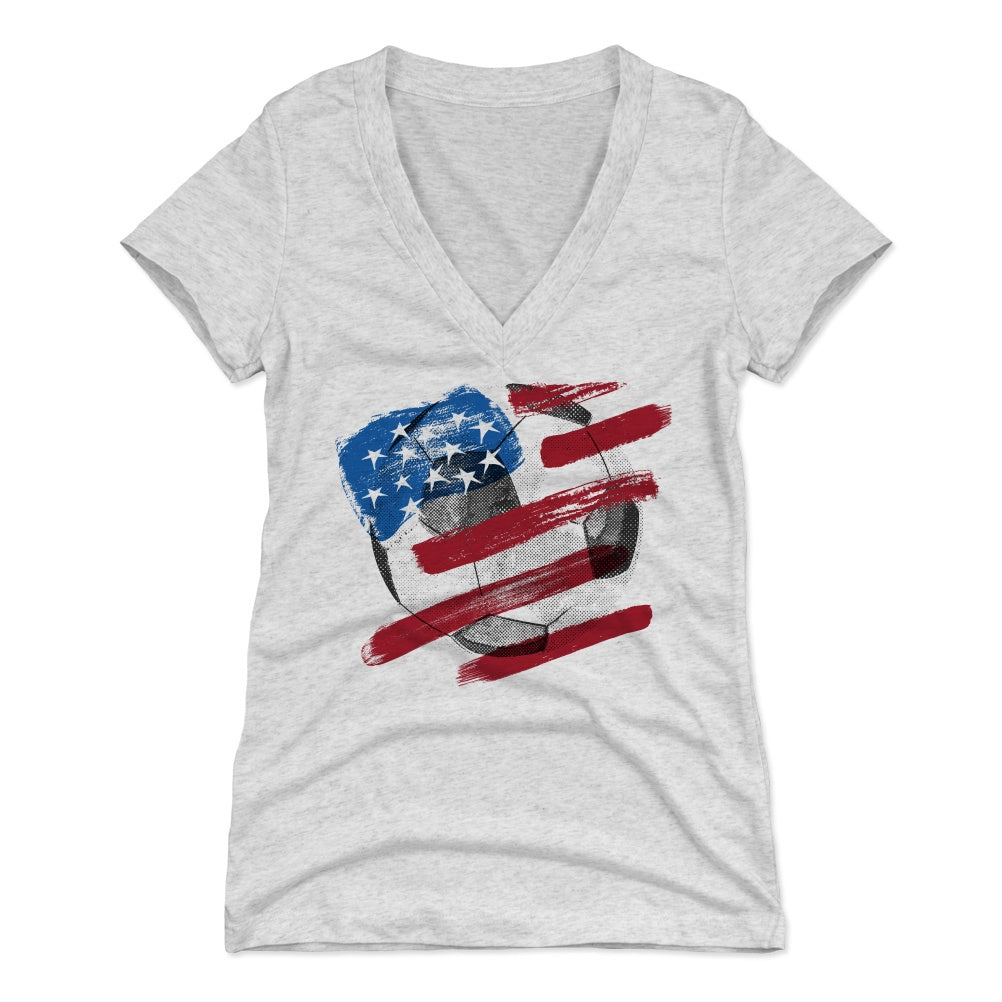 USA Women's V-Neck T-Shirt | 500 LEVEL