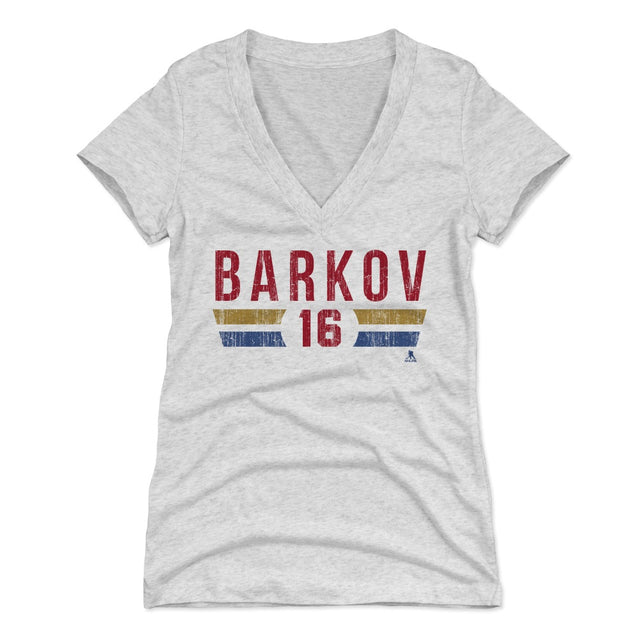 Aleksander Barkov Women's V-Neck T-Shirt | 500 LEVEL