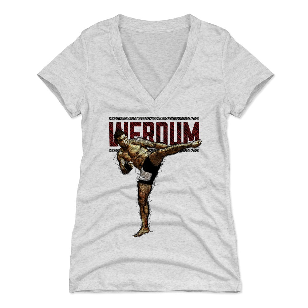 Fabricio Werdum Women's V-Neck T-Shirt | 500 LEVEL