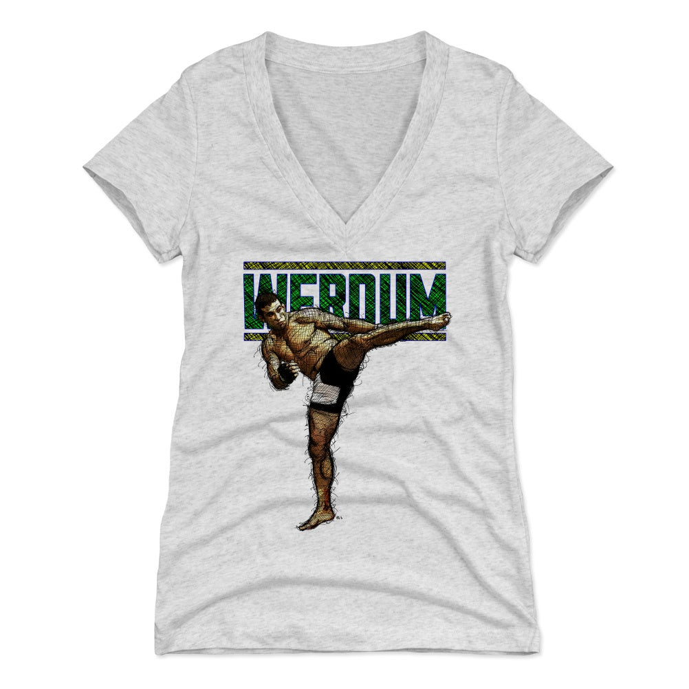 Fabricio Werdum Women's V-Neck T-Shirt | 500 LEVEL