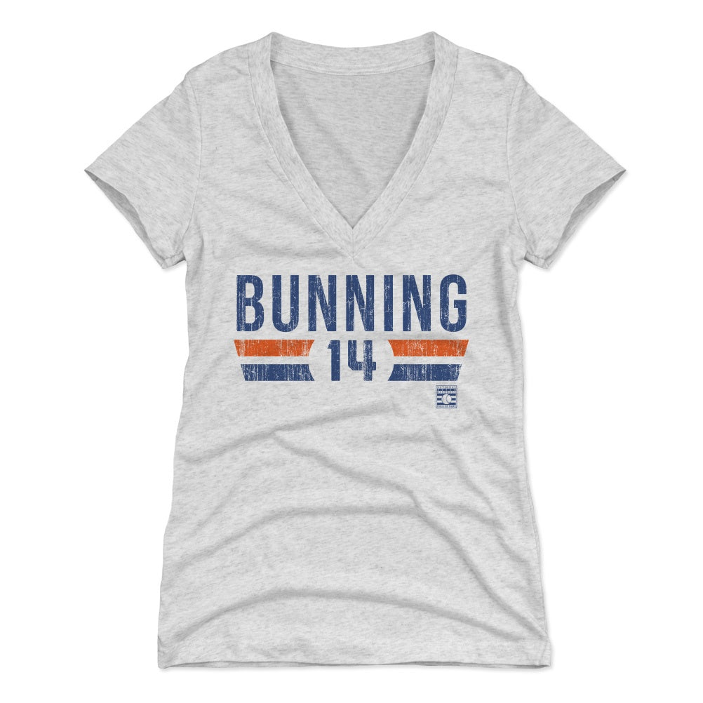 Jim Bunning Women's V-Neck T-Shirt | 500 LEVEL