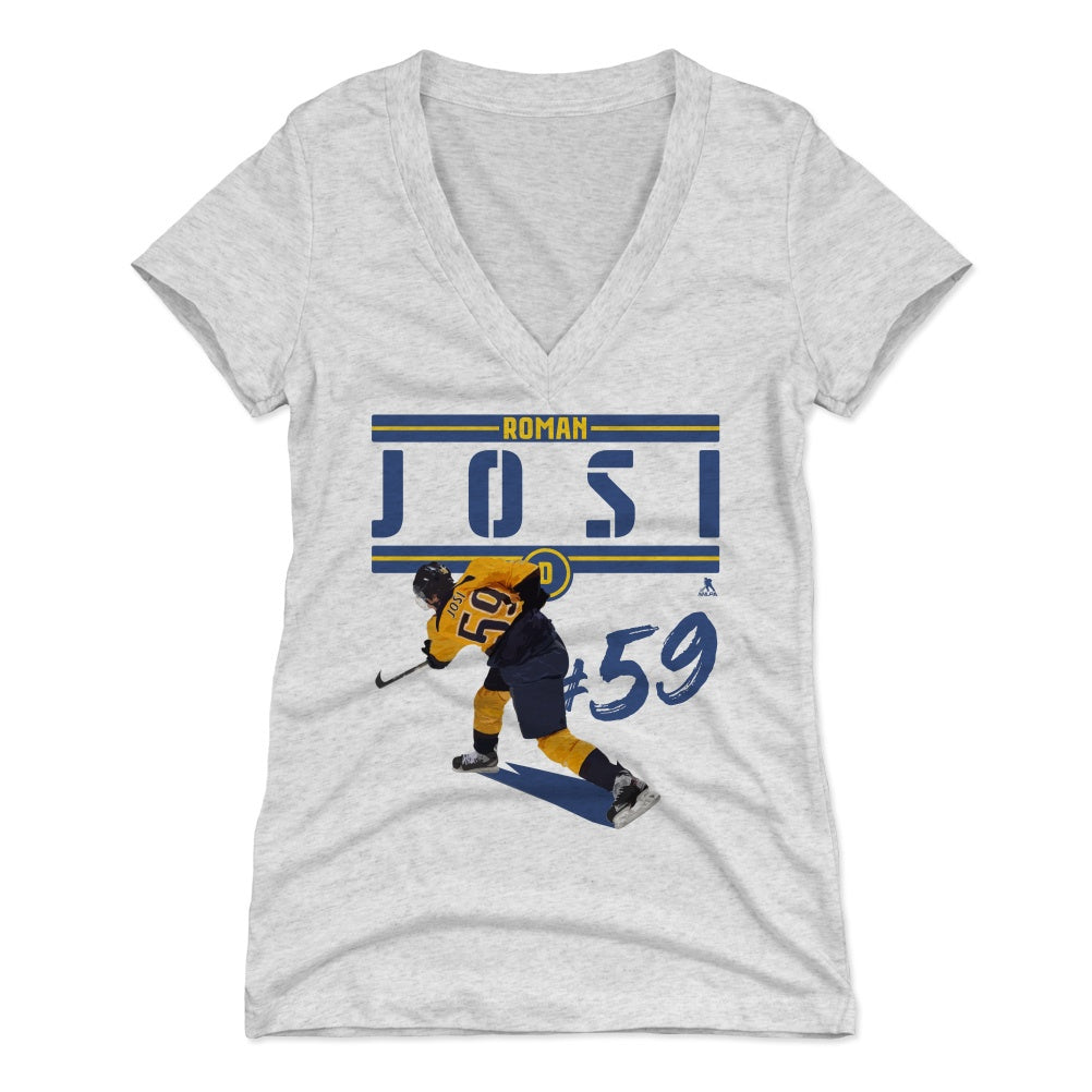 Roman Josi Women's V-Neck T-Shirt | 500 LEVEL