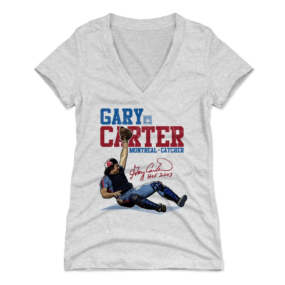 Gary Carter Women&#39;s V-Neck T-Shirt | 500 LEVEL