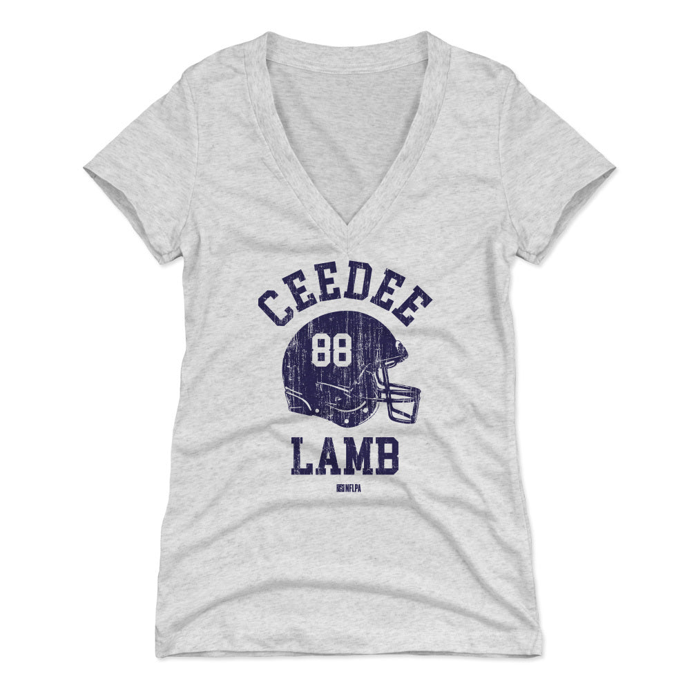 CeeDee Lamb Women's V-Neck T-Shirt | 500 LEVEL
