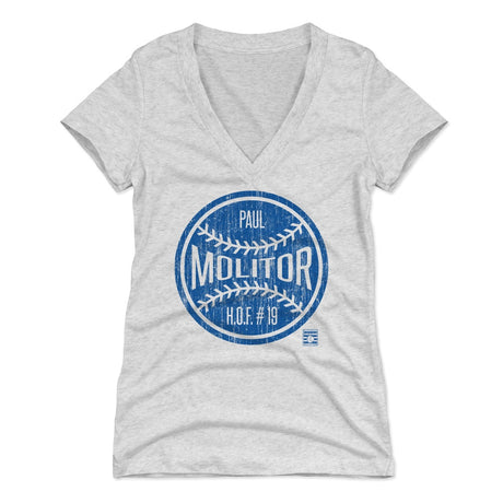 Paul Molitor Women's V-Neck T-Shirt | 500 LEVEL