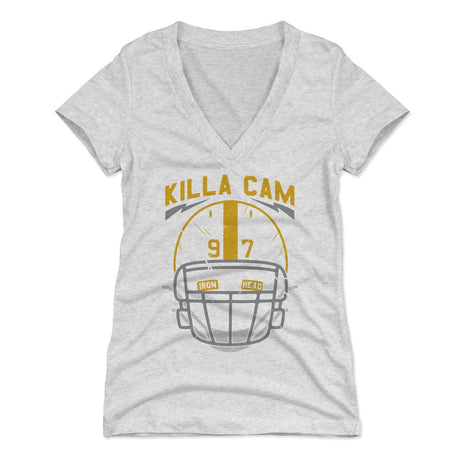 Cameron Heyward Women's V-Neck T-Shirt | 500 LEVEL