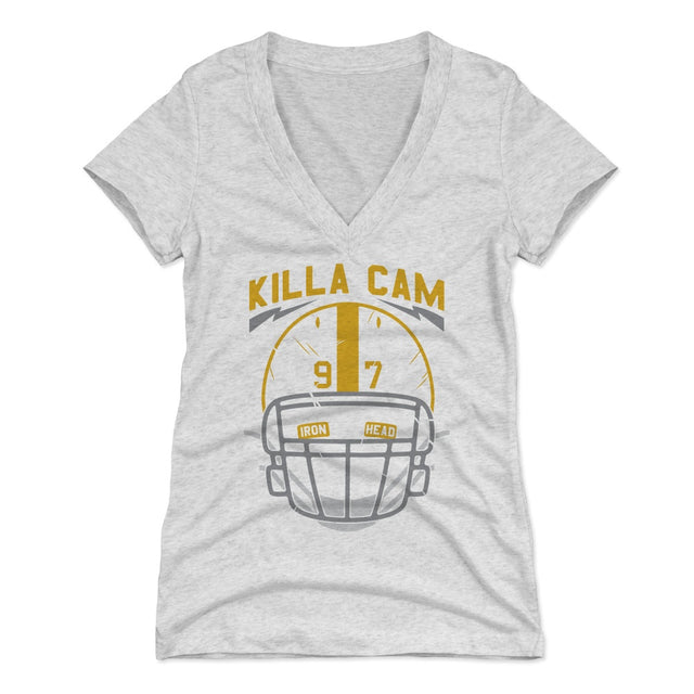 Cameron Heyward Women's V-Neck T-Shirt | 500 LEVEL