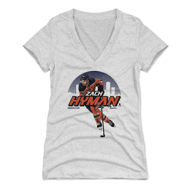 Zach Hyman Women's V-Neck T-Shirt | 500 LEVEL