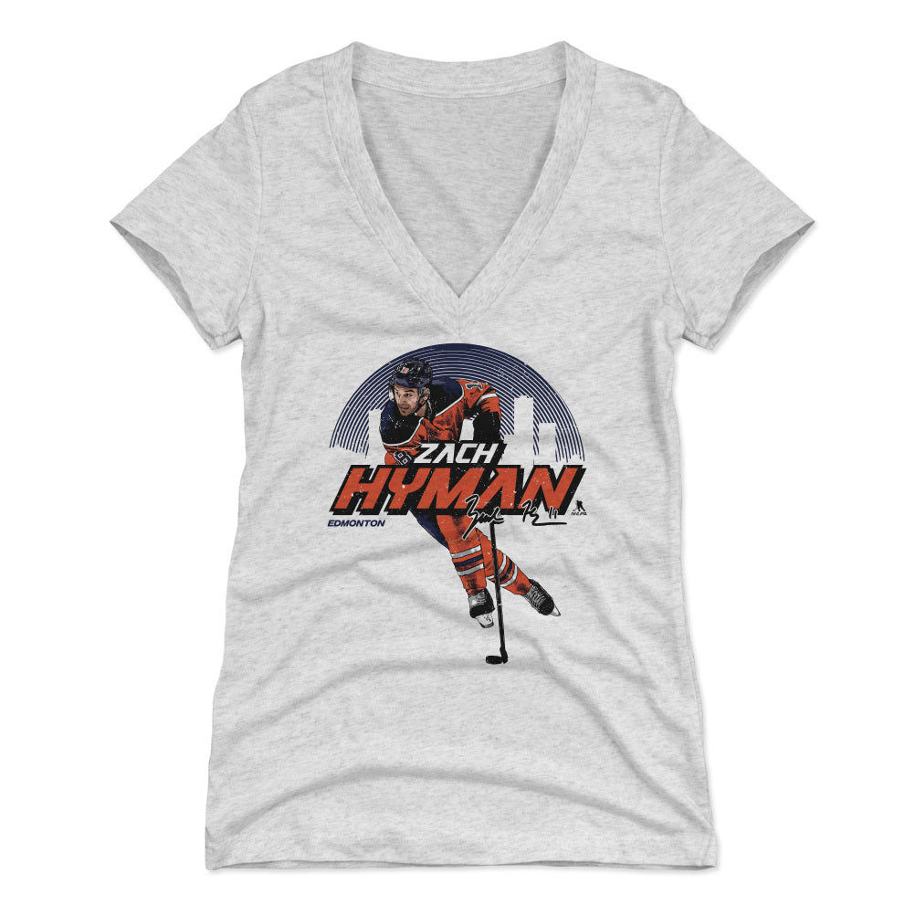 Zach Hyman Women&#39;s V-Neck T-Shirt | 500 LEVEL