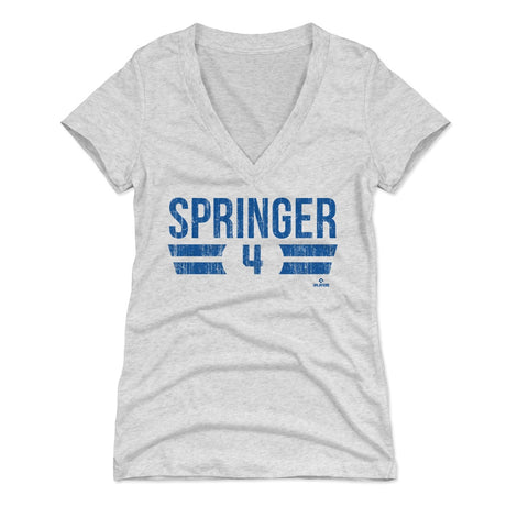 George Springer Women's V-Neck T-Shirt | 500 LEVEL
