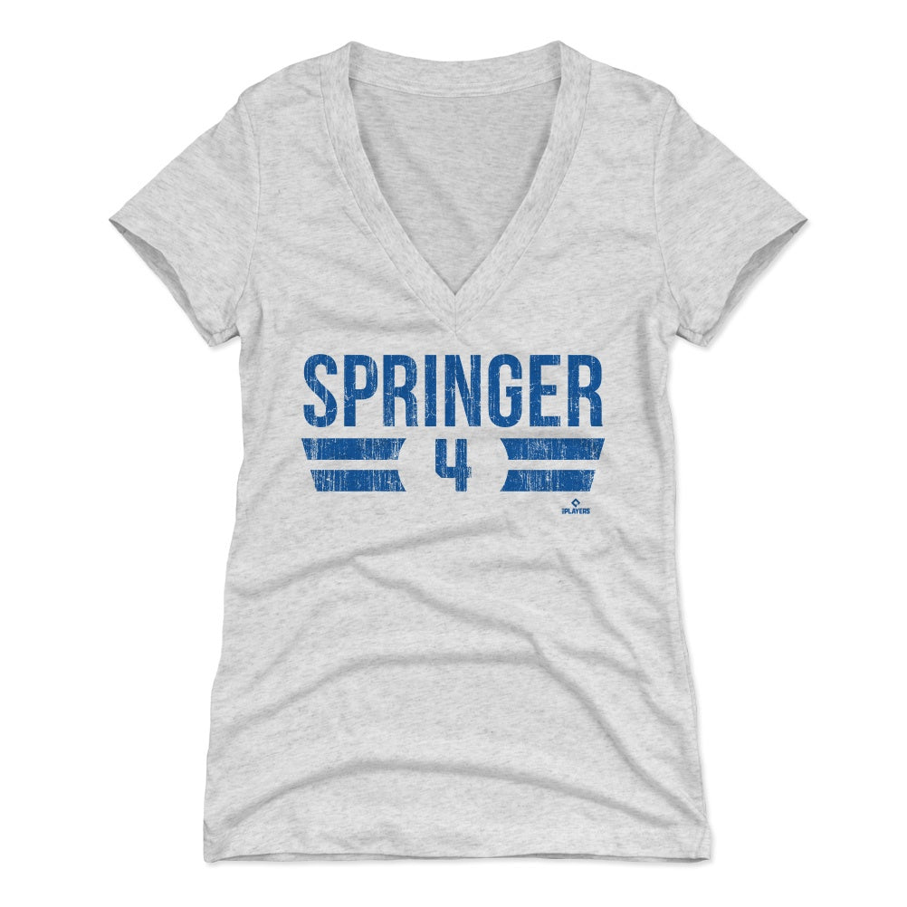 George Springer Women&#39;s V-Neck T-Shirt | 500 LEVEL