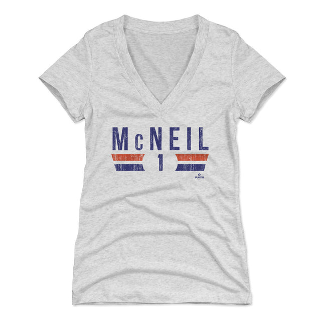 Jeff McNeil Women's V-Neck T-Shirt | 500 LEVEL