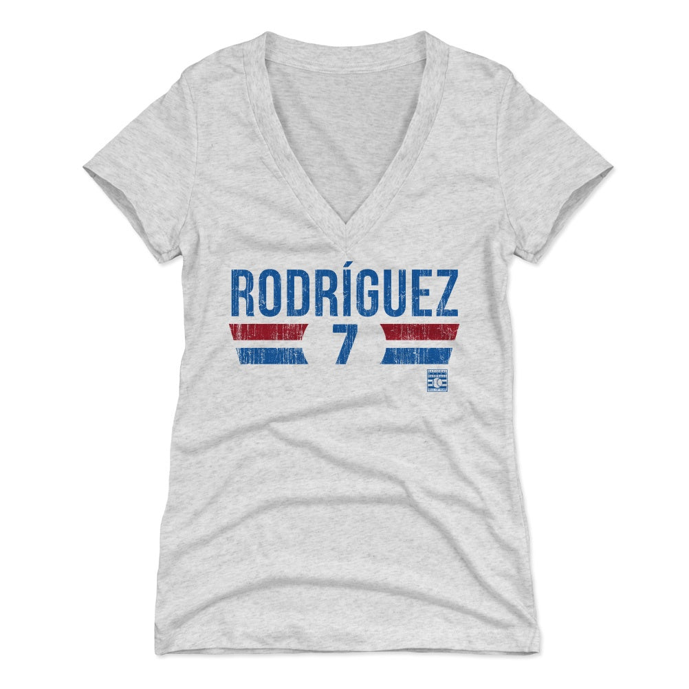 Ivan Rodriguez Women&#39;s V-Neck T-Shirt | 500 LEVEL