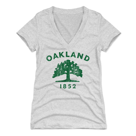 Oakland Women's V-Neck T-Shirt | 500 LEVEL