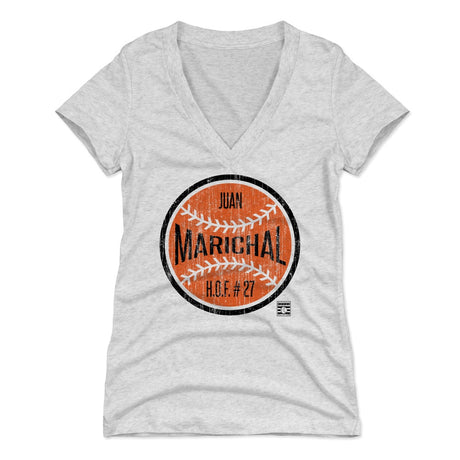 Juan Marichal Women's V-Neck T-Shirt | 500 LEVEL