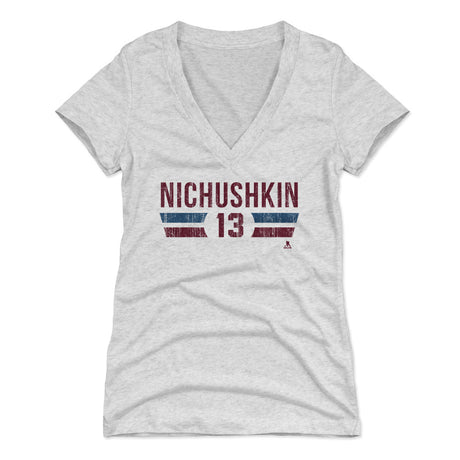 Valeri Nichushkin Women's V-Neck T-Shirt | 500 LEVEL