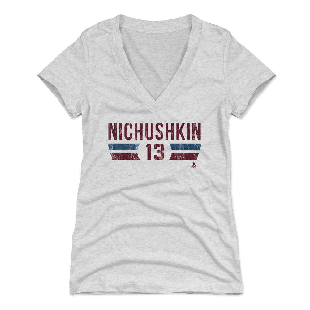 Valeri Nichushkin Women&#39;s V-Neck T-Shirt | 500 LEVEL