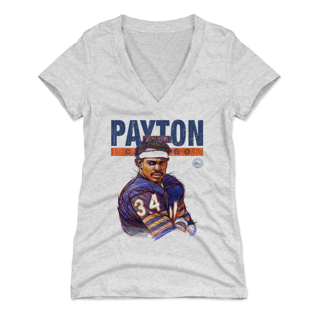 Walter Payton Women&#39;s V-Neck T-Shirt | 500 LEVEL