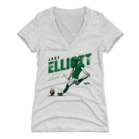 Jake Elliott Women's V-Neck T-Shirt | 500 LEVEL