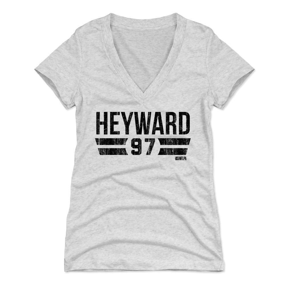 Cameron Heyward Women's V-Neck T-Shirt | 500 LEVEL