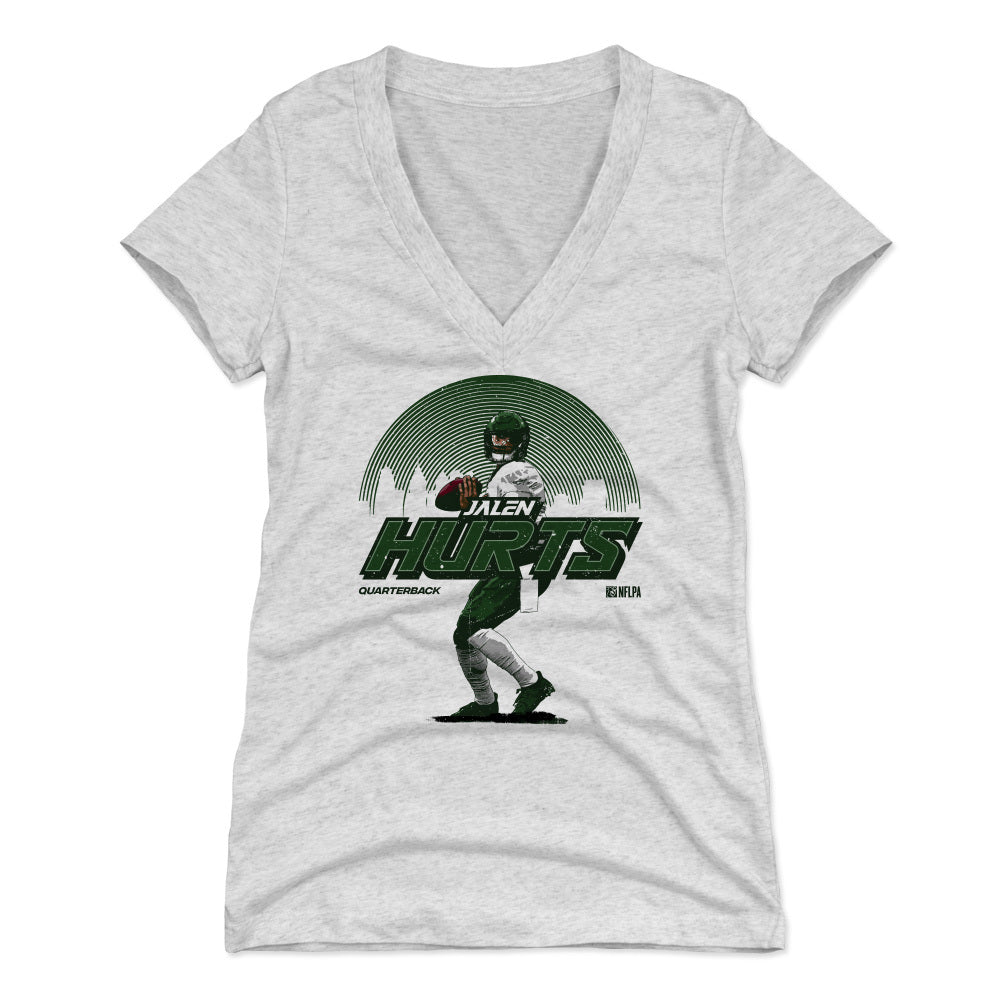 Jalen Hurts Women's V-Neck T-Shirt | 500 LEVEL