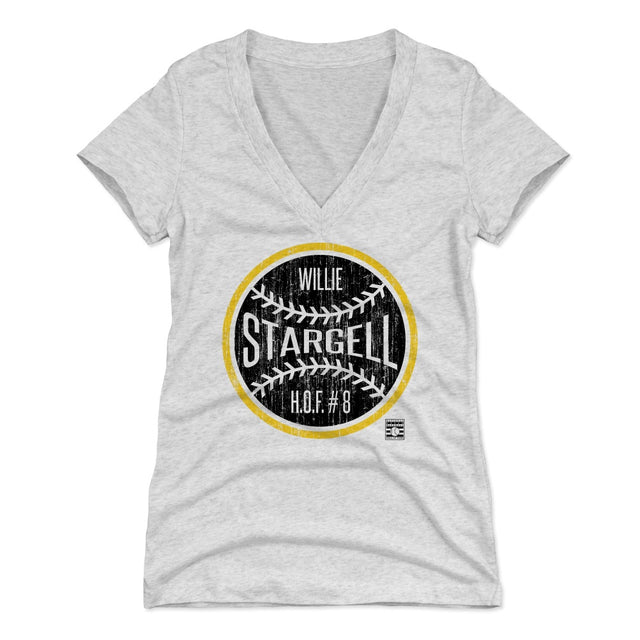 Willie Stargell Women's V-Neck T-Shirt | 500 LEVEL