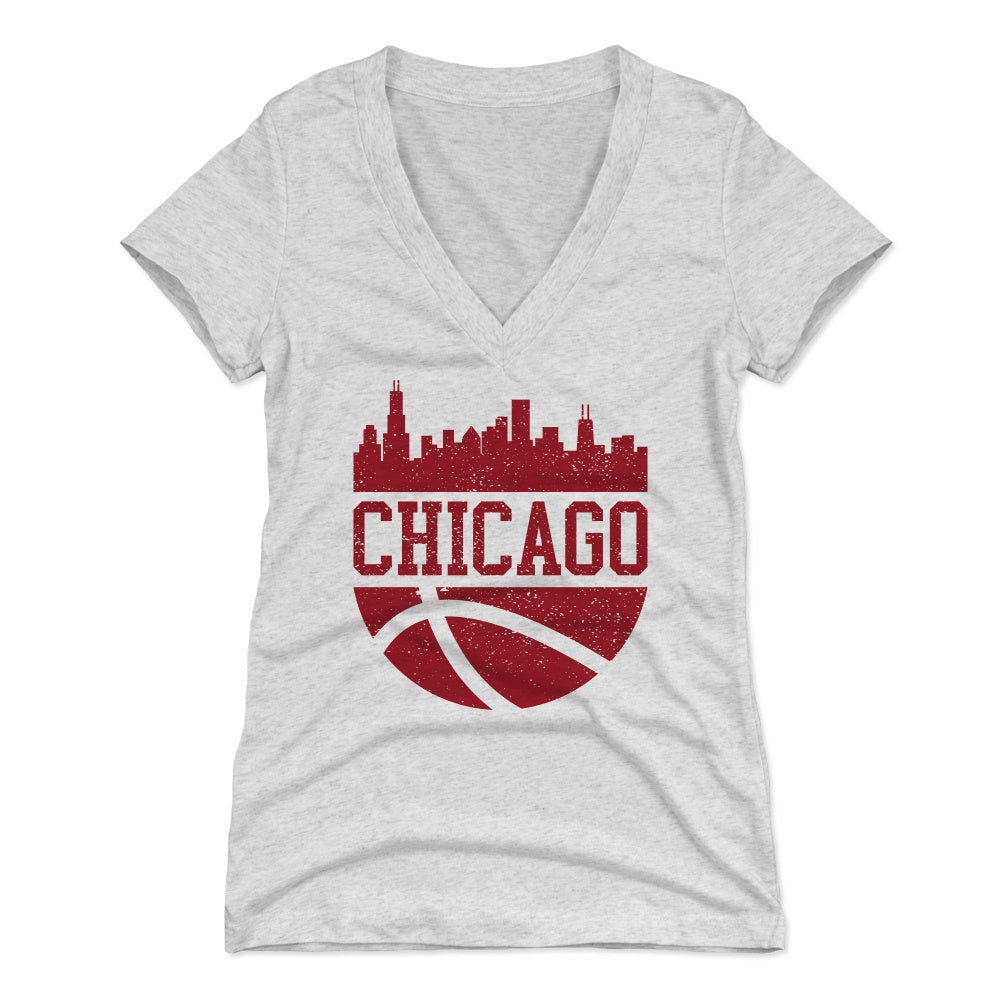 Chicago Women's V-Neck T-Shirt | 500 LEVEL