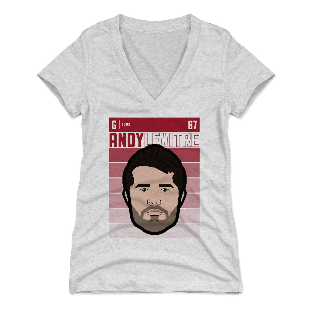 Andy Levitre Women's V-Neck T-Shirt | 500 LEVEL