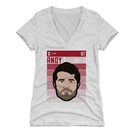 Andy Levitre Women's V-Neck T-Shirt | 500 LEVEL
