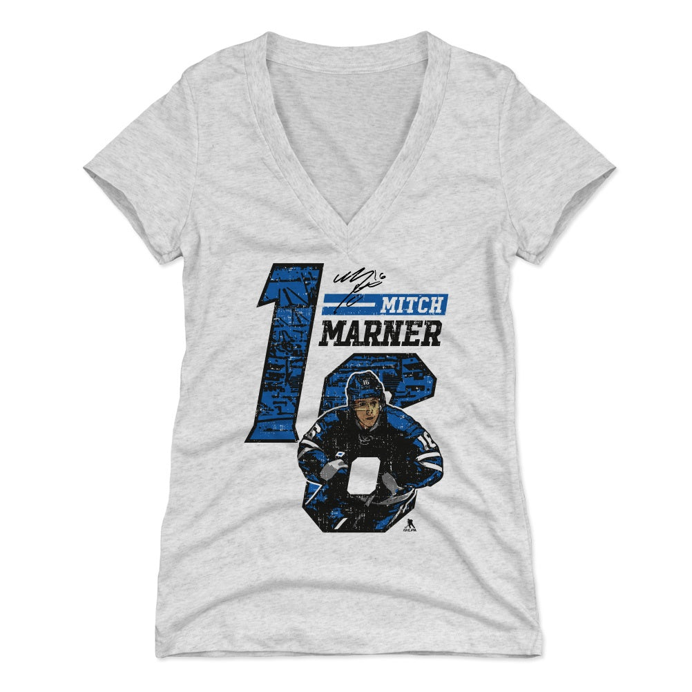 Mitch Marner Women&#39;s V-Neck T-Shirt | 500 LEVEL