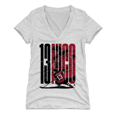 Nico Hischier Women's V-Neck T-Shirt | 500 LEVEL